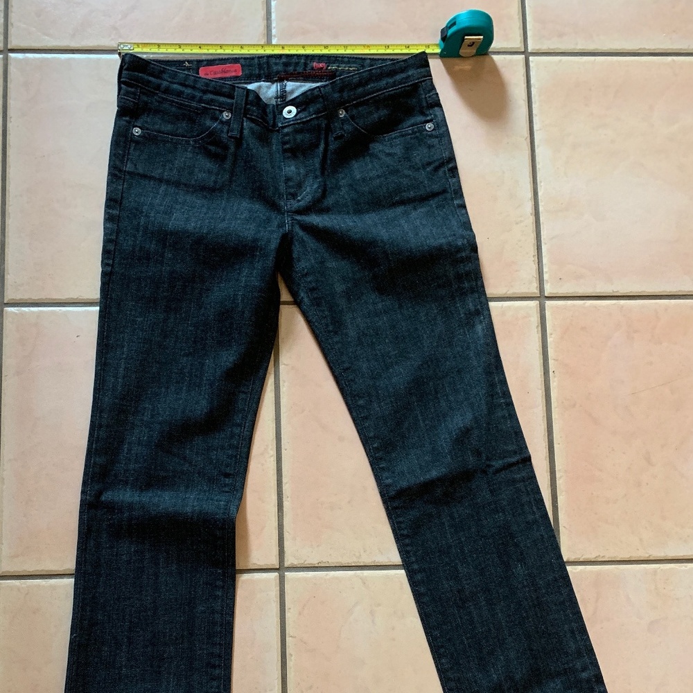 AG The Cassablanca Straight Leg Dark wash Jeans